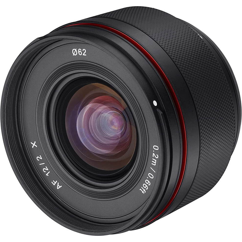Samyang Af 12Mm F2.0 Autofocus Lens For Fuji X 8809298887681