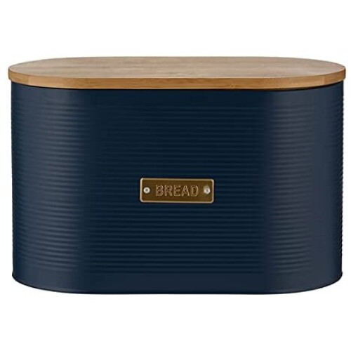 Rayware Typhoon Otto Bread Bin 10.5L Navy