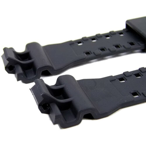 Casio Casio GA-100 Black resin watch strap 1