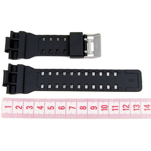 Casio Casio GA-100 Black resin watch strap 2