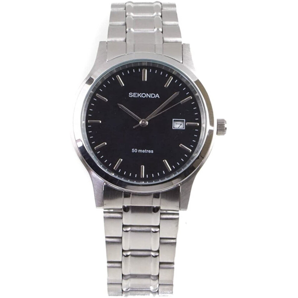 Sekonda 3730 - Watch for Men, Silver-Coloured
