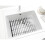 Brabantia Brabantia Sink Mat, Silicone, Dark Grey, One Size 6