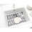 Brabantia Brabantia Sink Mat, Silicone, Dark Grey, One Size 7