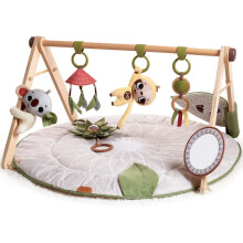 Tiny Love Luxe Developmental Gymini Baby Activity Mat Wooden Toy Arch 0m +, Boho Chic