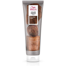 Wella Professionals Color Fresh Mask Chocolate Touch, 150 ml – Temporary Color-Deposit Treatment with Avocado Oil (Silicone-Free)