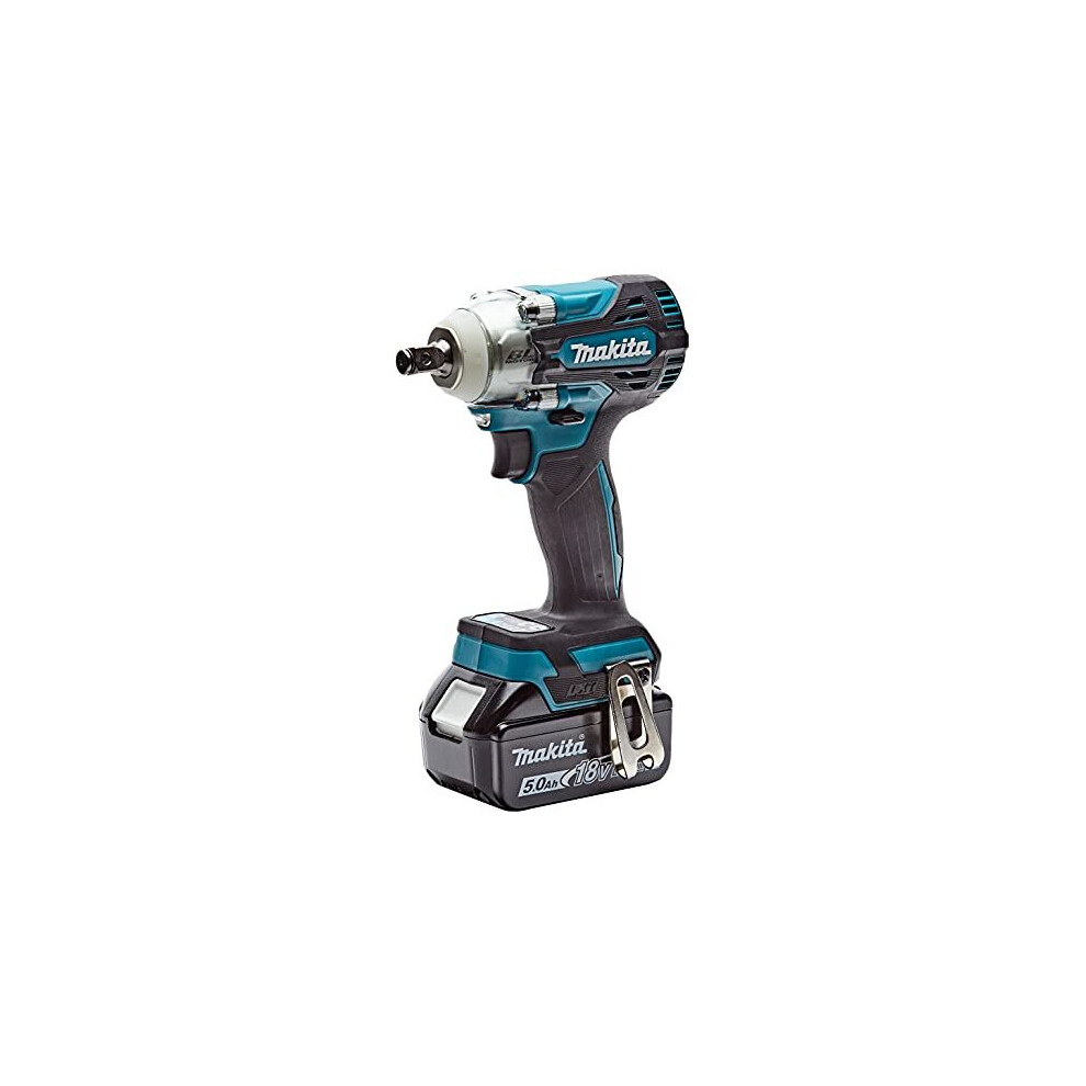 Makita DTW300RTJ Cordless Impact Wrench, 18 V