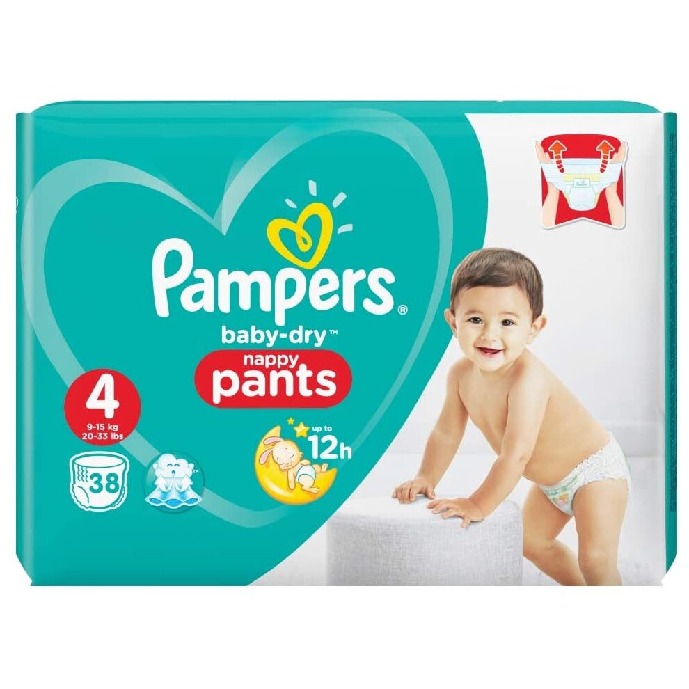 PAMPERS B/DRY NAP/PANTS 4 38'S