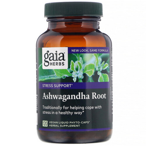 Ashwagandha Root, 120 Vegan Liquid Phyto-Caps