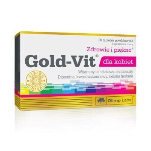 Olimp Gold-Vit dla kobiet - 30 tabletek powlekanych