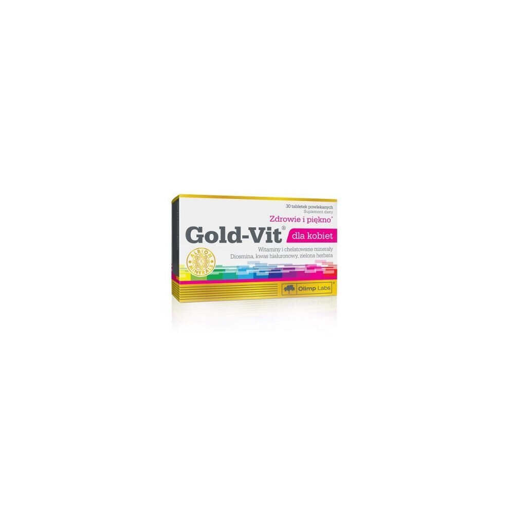 Olimp Laboratories Olimp -Vit Dla Kobiet - 30 Tabletek Powlekanych Gold