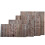 (Height 2ft (60cm) x Width 6ft (1828mm), Without Capping) Closeboard / Feather Edge Fence Panel Brown 1