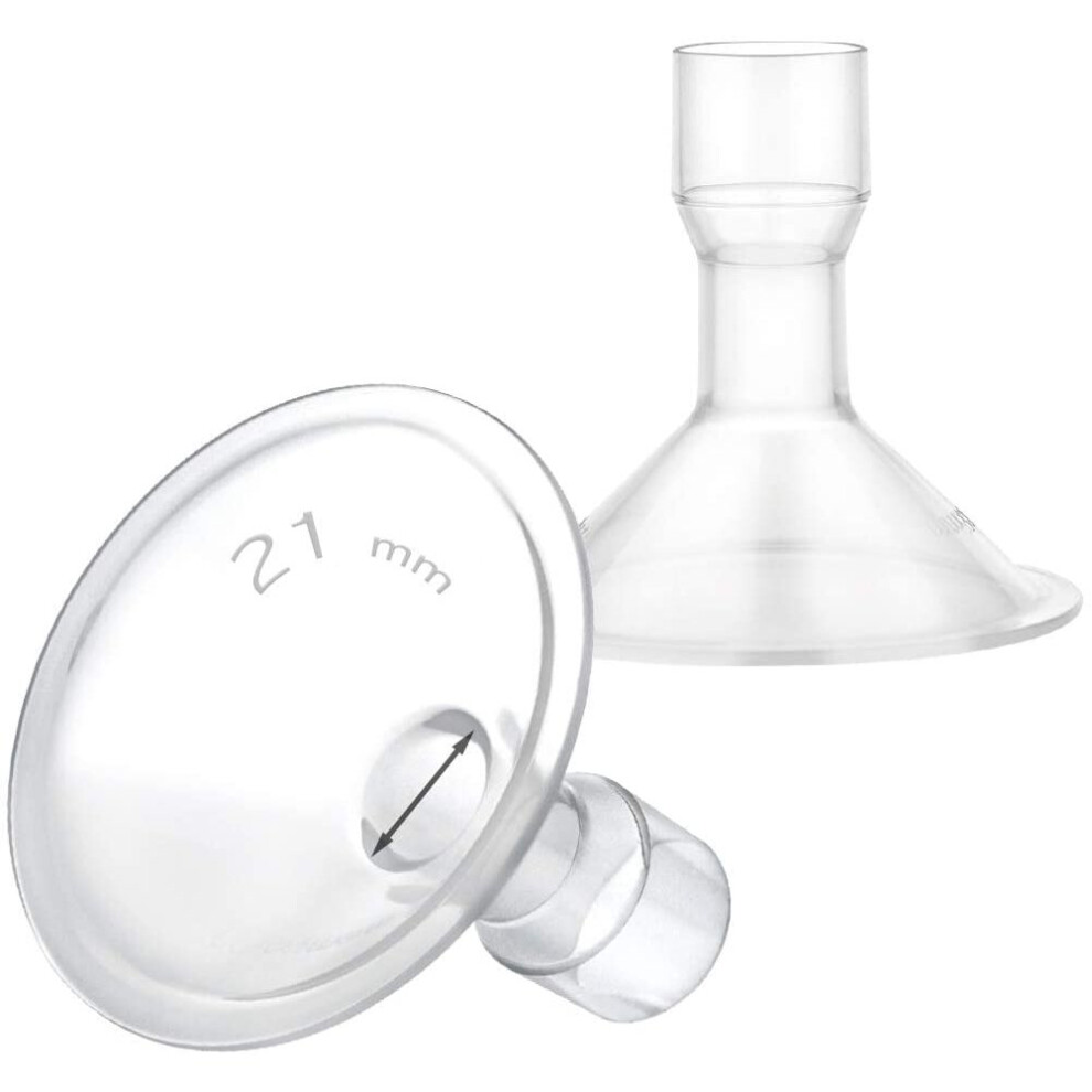 Maymom Myfit 21Mm Shields; Compatible with Medela Breast Pump- Personalfit, Freestyle, Harmony, Maxi, Freestyle Flex Connector; Connect to