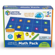 Vzdel vacie zdroje Code & Go Robot Mouse Math STEM Math Expansion Pack Vek 5+
