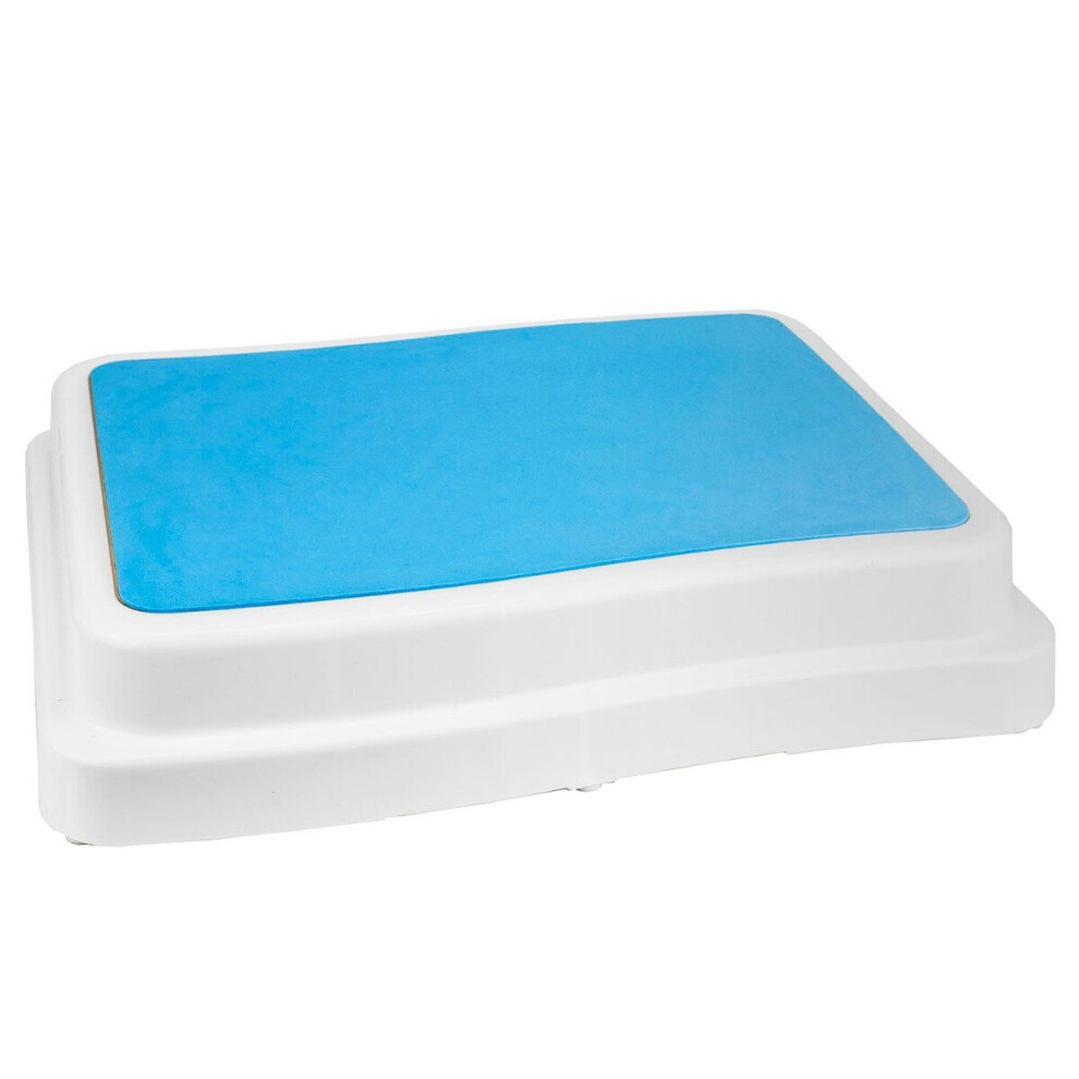 (1 Step) Bath Step 10cm Bathroom Shower Slip Resistant Stackable Stepping Platform Aid