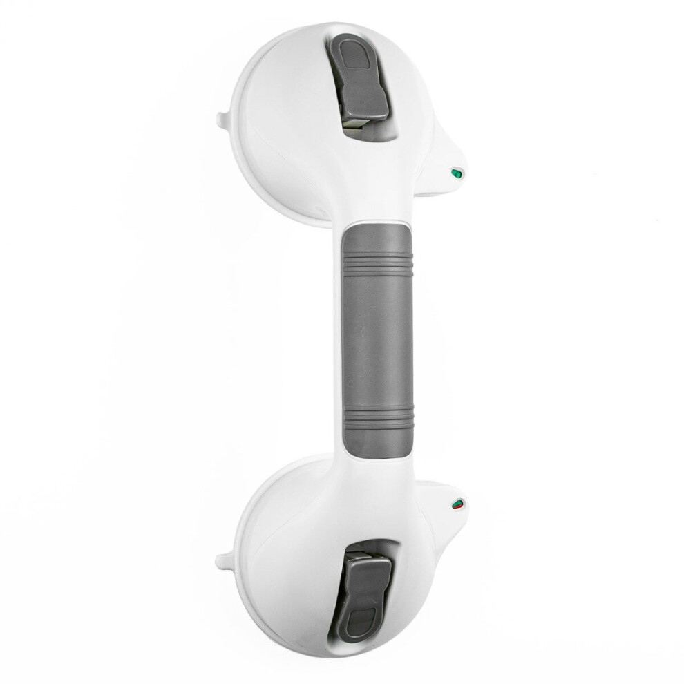 (2 Bars) Grab Bar with Suction Cups Bathroom Shower Handrail Disability Aid Safety Handle
