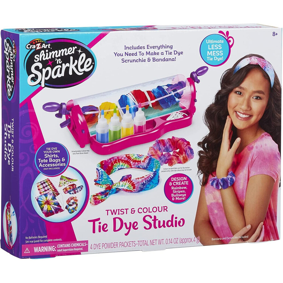 Shimmer and Sparkle Shimmer N Sparkle Twist & Colour TIE DYE Studio