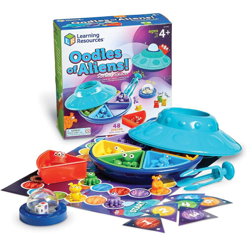 Learning Resources Learning Resources Oodles of Aliens Sorting Saucer