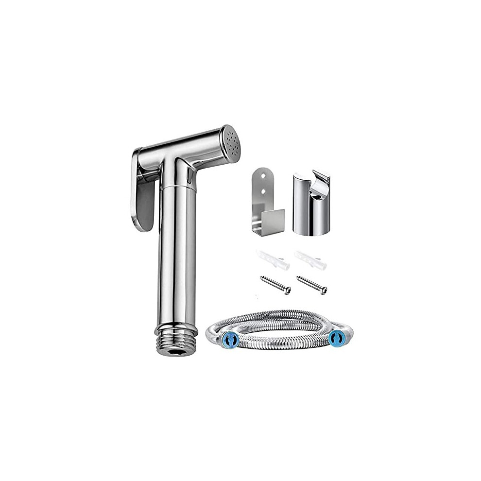 Hand Held Bidet Toilet Sprayer,Bidet Sprayer For Personal Hygiene And Bedpan Wc Spray Bidet Sprayer 3 Piece Set 788609483690