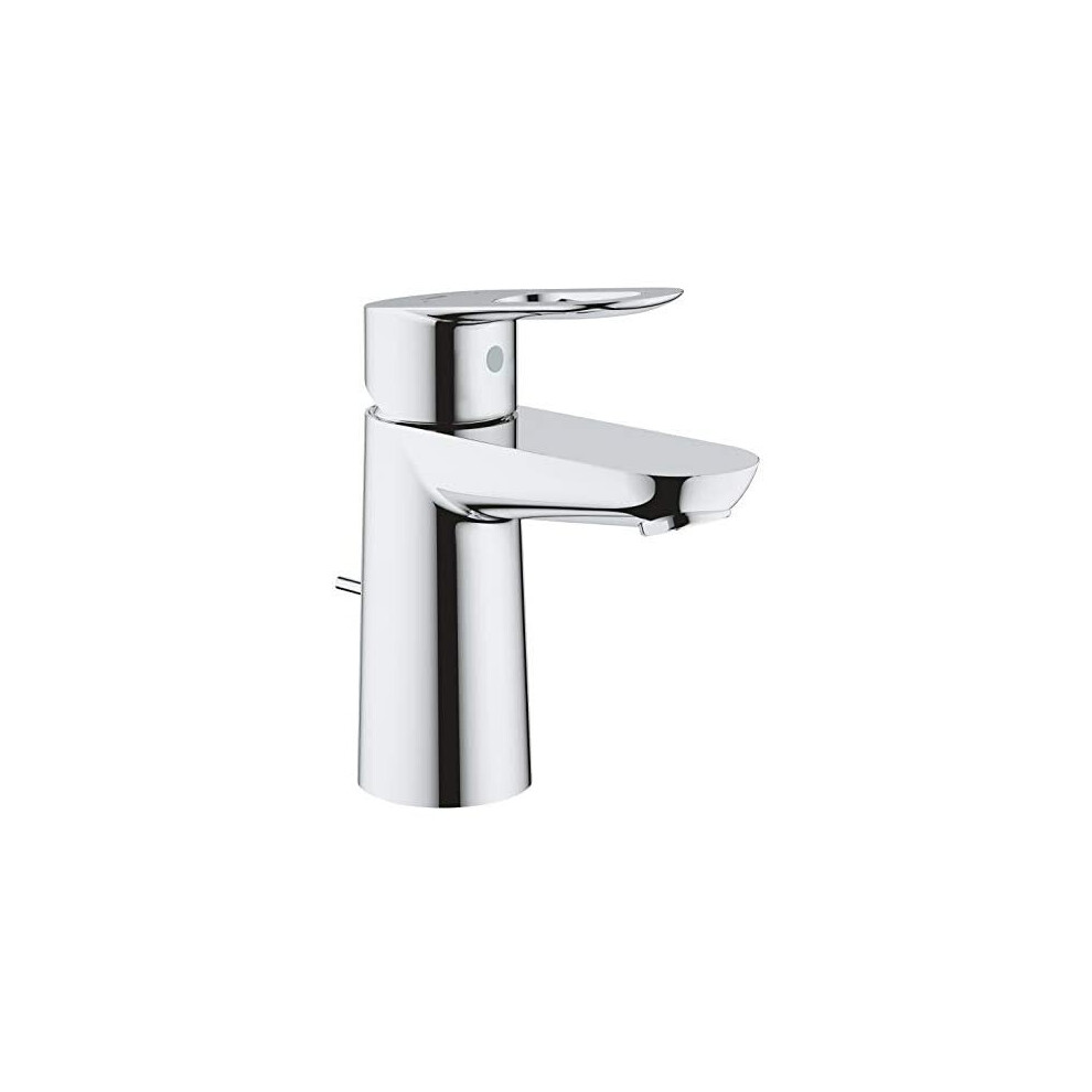 Robinet m?langeur GROHE 23335000 Loop, finition argent?e, design moderne et ?l?gant pour votre salle de bain.