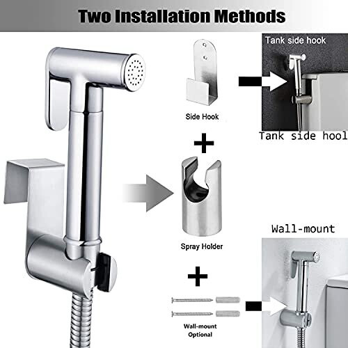 Toilet Sprayer Bidet - Handheld Frischwasser Duschaufsatz Für WC