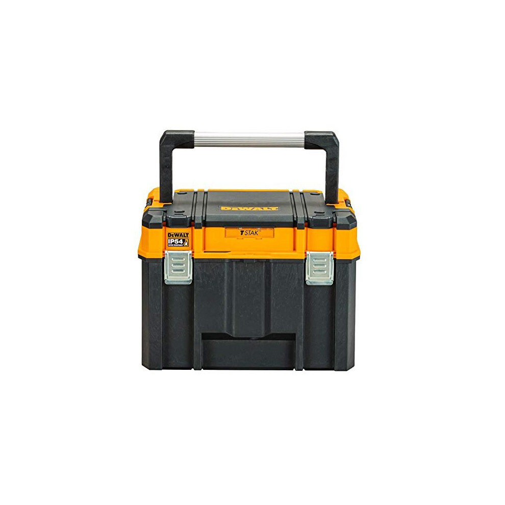 DEWALT , Black and Yellow TSTAK 2.0 Deep Toolbox with Long Handle