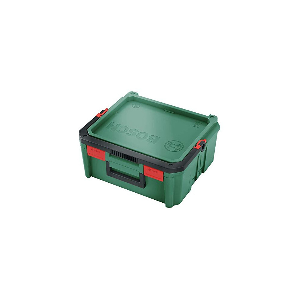 Bosch Home and Garden Tool Box SystemBox (for power Tools, Size M, compatible with Accessory Box Small and Medium, in Sleeve)