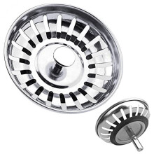 2.0 Tomario Kitchen Sink Strainer Plug Stainless Steel Thicken for Kitchen Sink, Hole Diameter 79mm, 82mm, 84mm (78mm)
