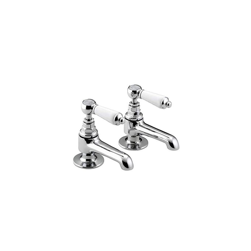 Bristan RS 1/2 C Renaissance Basin Taps - Chrome