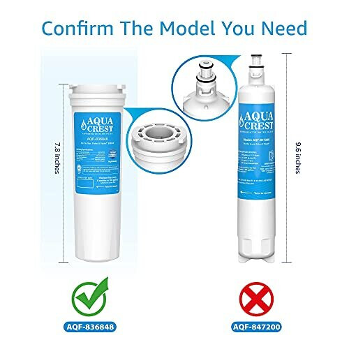 Fisher And Paykel 836848 836860 Replacement NSF Certified Fridge Water Filter - Foto 3