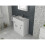 VeeBath Sphinx High Gloss White Free Standing Basin Vanity Cabinet Unit & Rectangular Sink - 1000mm 2