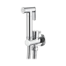 Ibergrif M22015R Concealed Handheld Bidet Sprayer Kit, Muslim Bidet Spray with Shattaf Sprayer, Shower Hose, Single Cold Water Only, Chrome, Silv