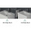 VeeBath Sphinx High Gloss White Free Standing Basin Vanity Cabinet Unit & Rectangular Sink - 1000mm 4