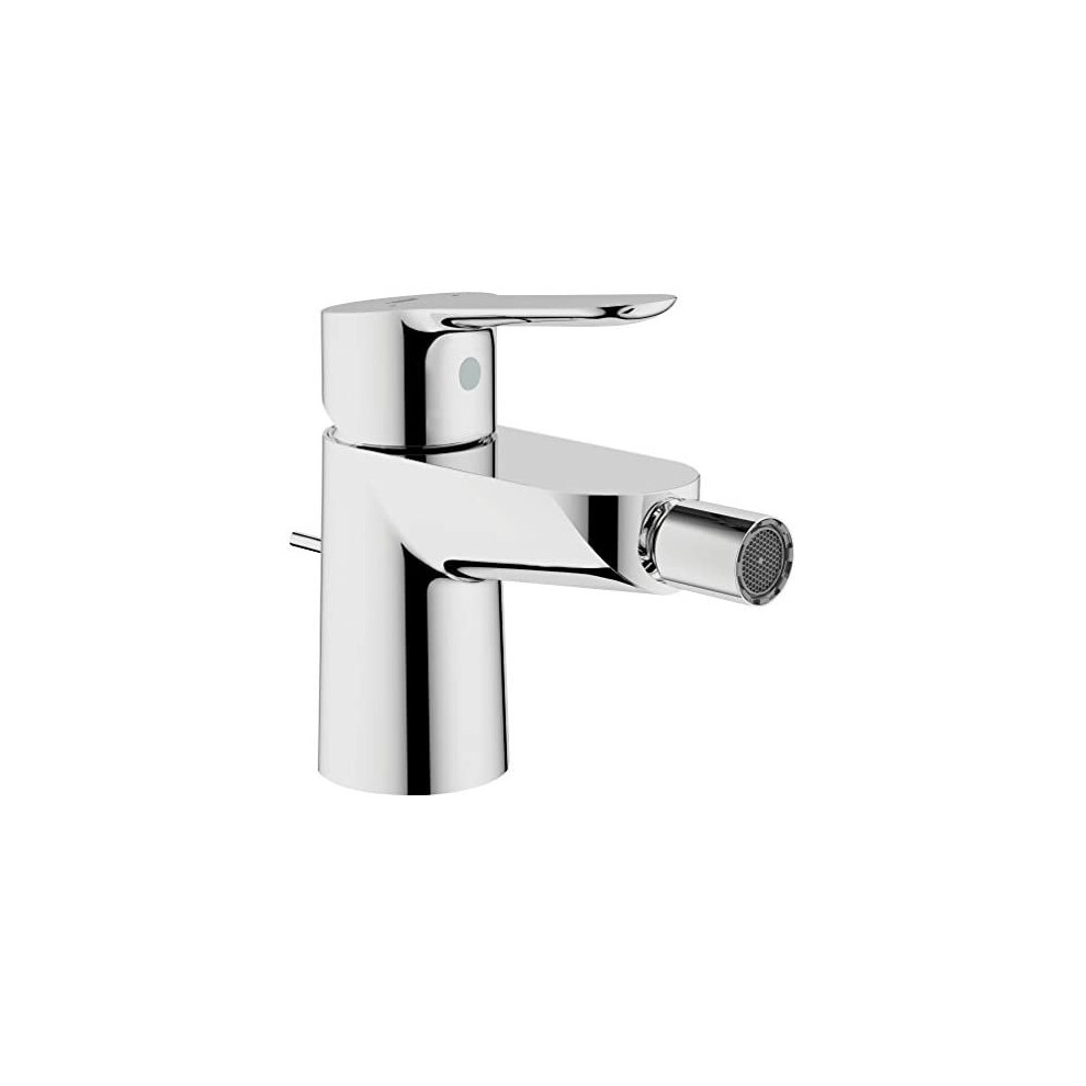 GROHE 23345000 Start Edge Single-Lever Bidet Mixer with Pop-Up Waste Set