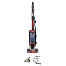 Shark Upright Vacuum Cleaner [NZ801UKTSB] Anti-Hair Wrap, Pet Brush, Car Detail Kit, Red & Black - Refurbished