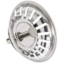 Blanco filter basket for stopper operation (125590), 79 mm Strainer Diameter(18 slots) for 3.5-inch drain