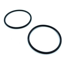 JAM2DAY 2 Replacement Rubber O Rings For Metal Sink, Basin and Bath Plugs (1 3/4" / 45mm)