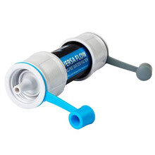 HydroBlu Versa Flow Light-Weight Water Filter System - Hollow Fiber Inline or Straw Filter for Survivor and Emergency Filtration
