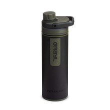 GRAYL 500-CMP UltraPress 473 ml (16 oz) Drinking Water Filter Bottle - Water Filter for Outdoor Hiking, Camping, Survival and Travel, Camp Black,