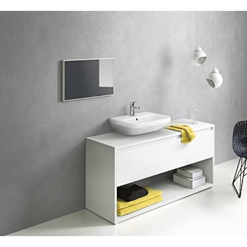 Hansgrohe hansgrohe Logis basin mixer tap 100 with CoolStart energy saving function and pop up waste, chrome 71102000 1