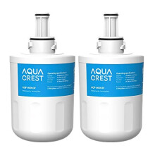 AQUA CREST DA29-00003F Fridge Water Filter, Compatible with Samsung Aqua Pure Plus DA29-00003F, HAFIN1, DA29-00003A, DA29-00003B, DA29-00003A-B,