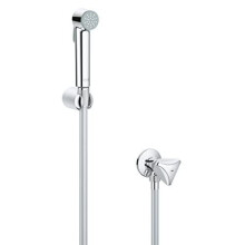 Grohe Tempesta F Trigger Spray 30 Wall Holder Set with Shut-Off Valve 1 Type of Jet, Pack of 1 26357000