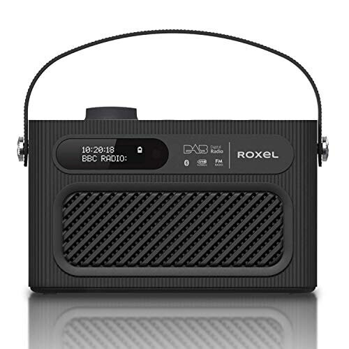 Roxel Roxel RDR-40 Stereo DAB/DAB+ Digital and FM Radio Portable Bluetooth Speaker with Dual Alarm Clock Function, USB & Micro SD MP3 Playback Function 2