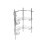 Croydex Croydex AJ401341 Chrome Plated Under Basin Storage Unit 2