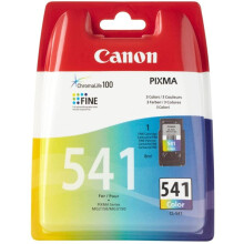 Original Canon CL541 Colour Ink Cartridge for Pixma MG2150/MG3150 - Tri-Colour, Chromalife 100, Easy Replacement