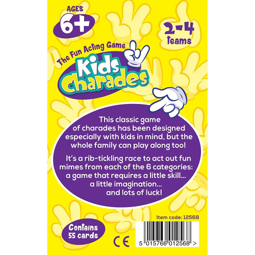 Cheatwell Games Kids Charades Card Game 1