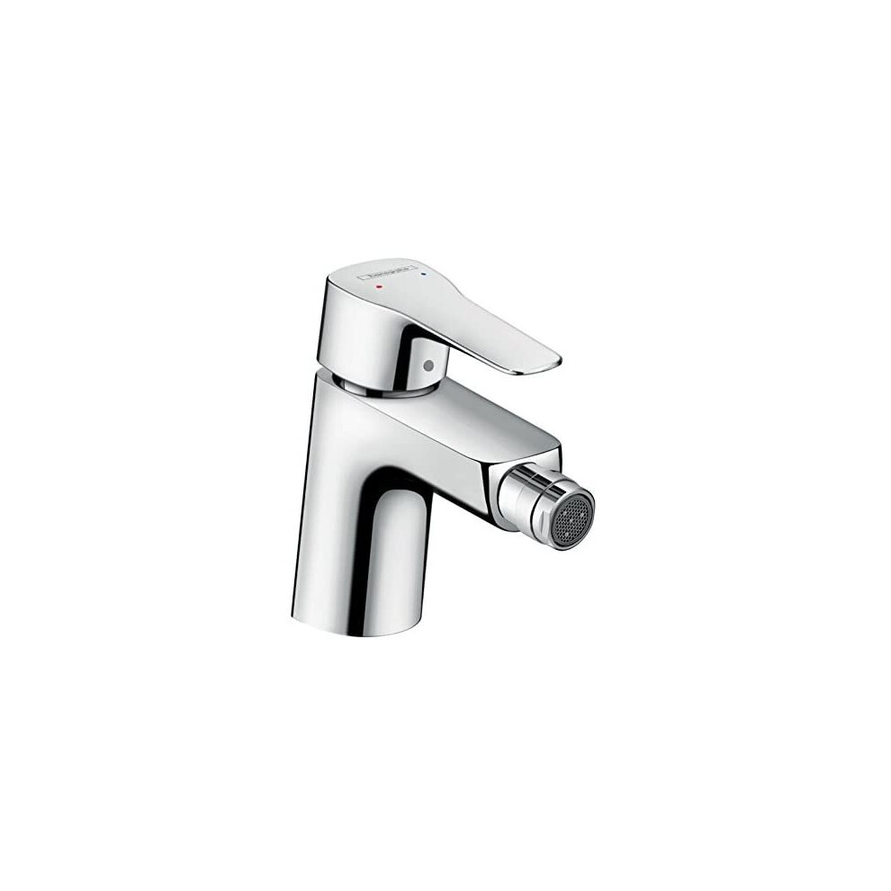 Hansgrohe 71235000Â mysport Bidet Mixer Tap with Drainage Fitting Chrome Pull