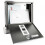 (Stainless Steel) Large Mailbox Steel Wall-Mounted Letterbox Secure Key Lock Parcel Post Box 3