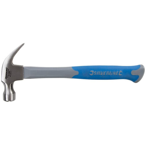 Silverline Silverline 580456 Fibreglass Claw Hammer, 8 oz 1