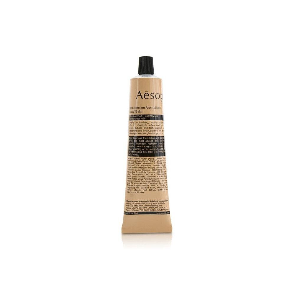 Resurrection Aromatique Hand Balm (tube) - 75ml/2.58oz
