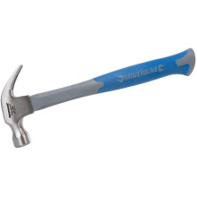 Silverline 580456 Fibreglass Claw Hammer, 8 oz
